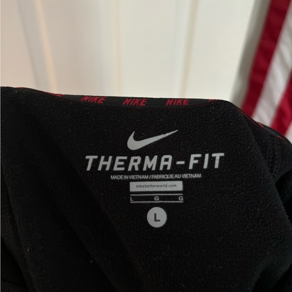 Nike Therma Fir Quarter-Zip Fleece Large Black - Picture 4 of 4